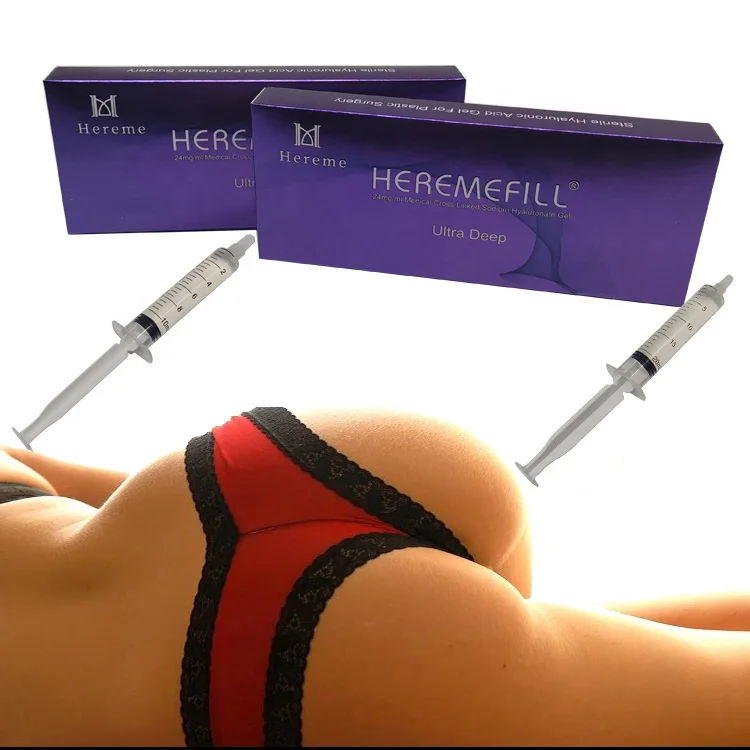 Heremefill Cross-Linked Hyaluronic Acid Dermal Filler Body Nose Face Lip Enhancement Fillers
