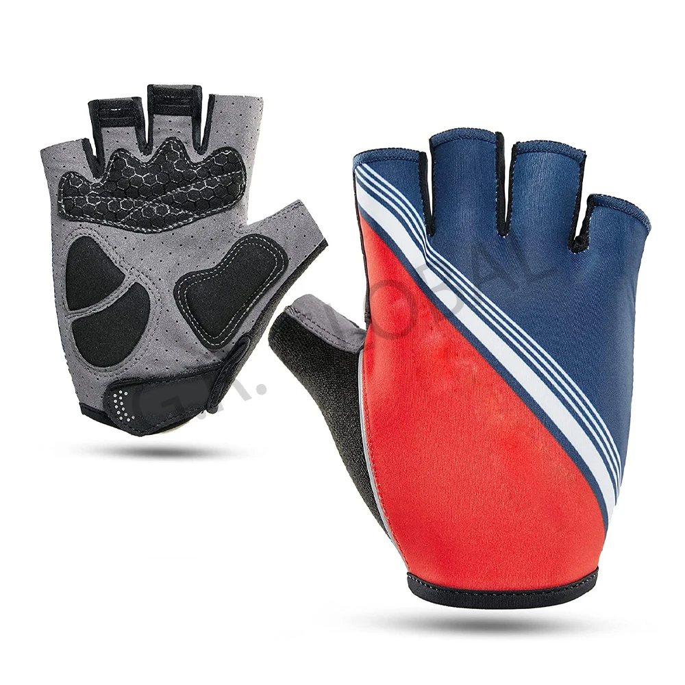 Customizable Design  Half Finger Neoprene Materials Cycling Gloves Breathable Sports Gloves Outdoor Road Cycling gloves for men
