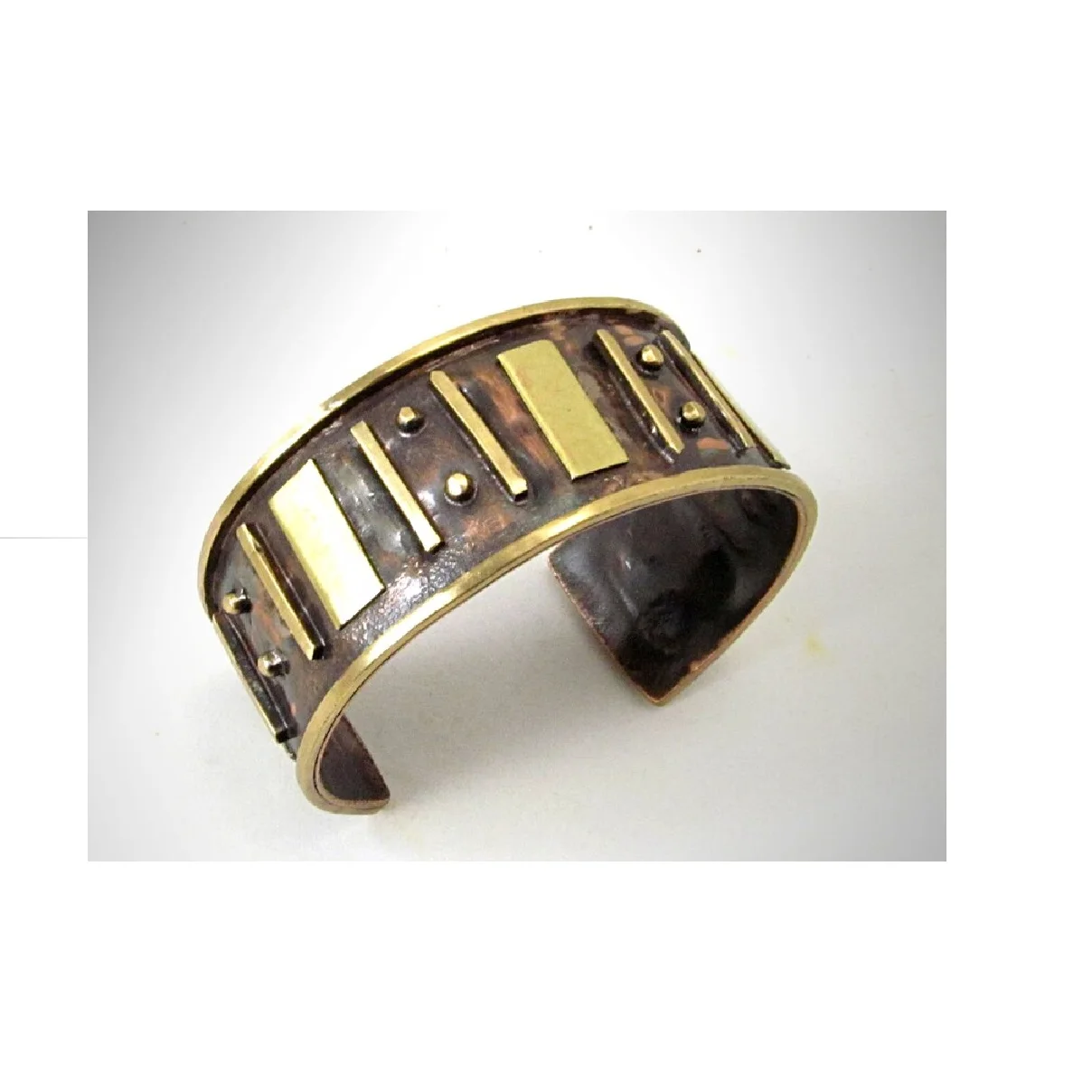 2024 European Solid Laser cutting African Women Copper Color Bracelet for her Handmade Bracelet Made Of Copper Summer Jewelry