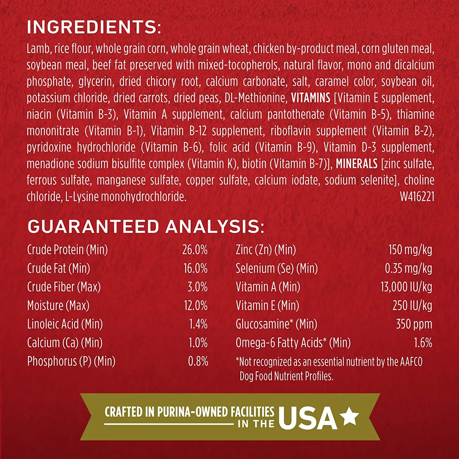 buy wholesale Purina ONE Natural Dry Dog Food, SmartBlend Lamb & Rice Formula