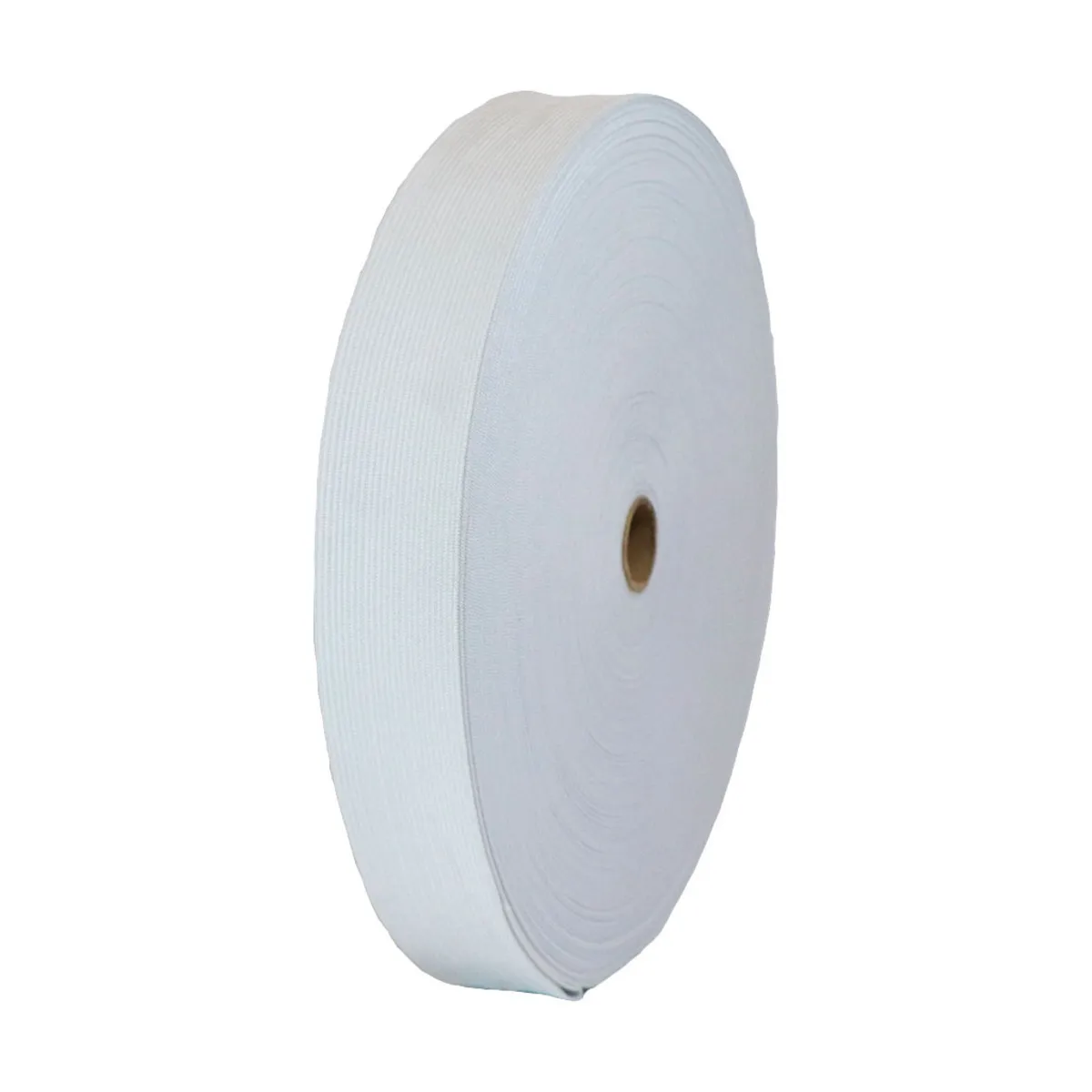 Elastic Knitted Crochet Band Webbing Tape Ribbon Garment Rubber Black and White