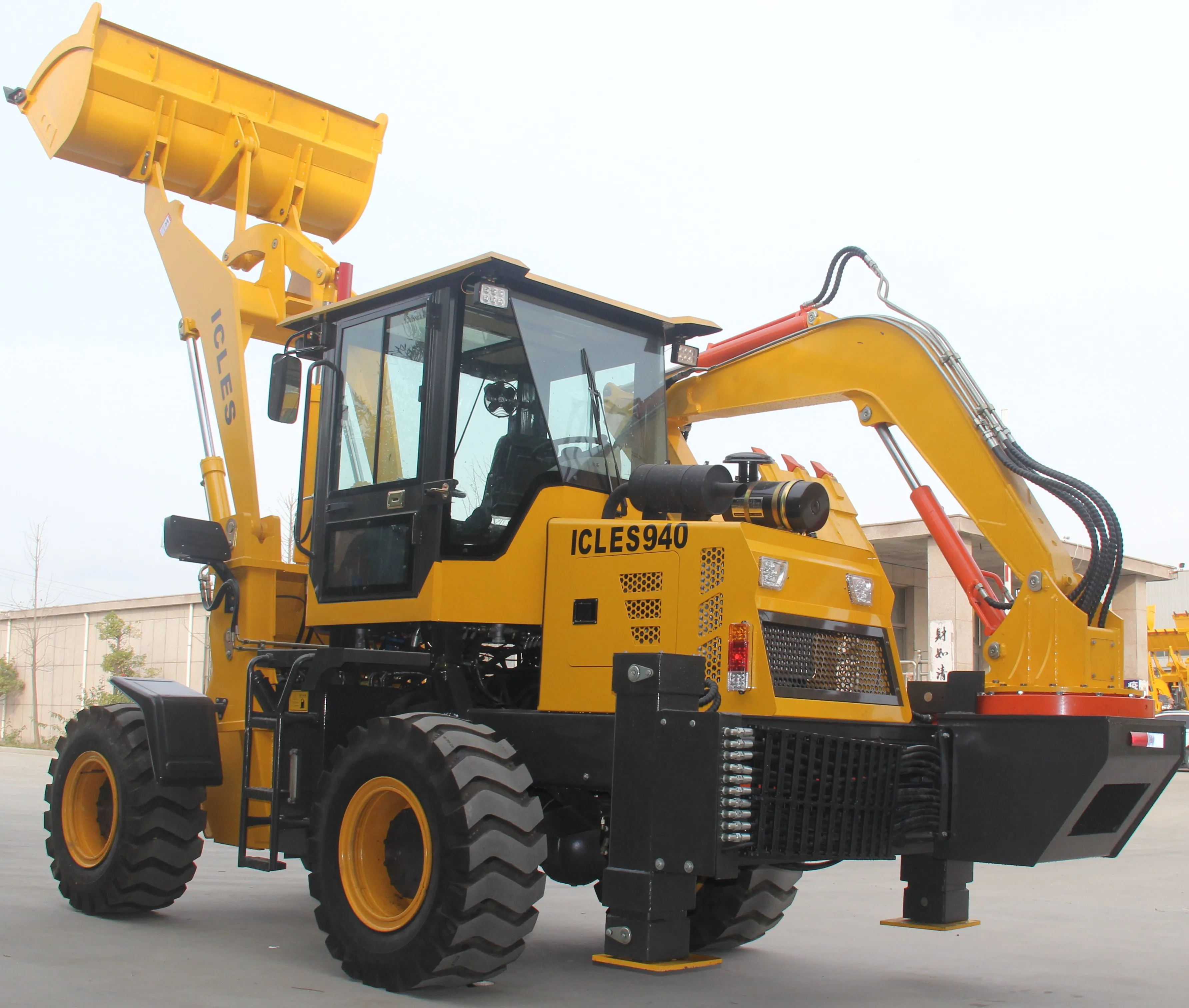 WZ25-30 3 Ton small backhoe loader and backhoe price