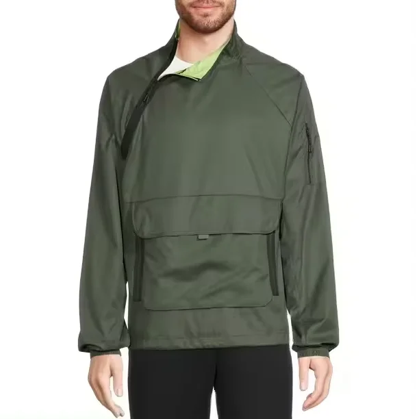 Customized Anorak Jackets Wholesale Nylon /Polyester Customized Windbreaker Anorak Jackets