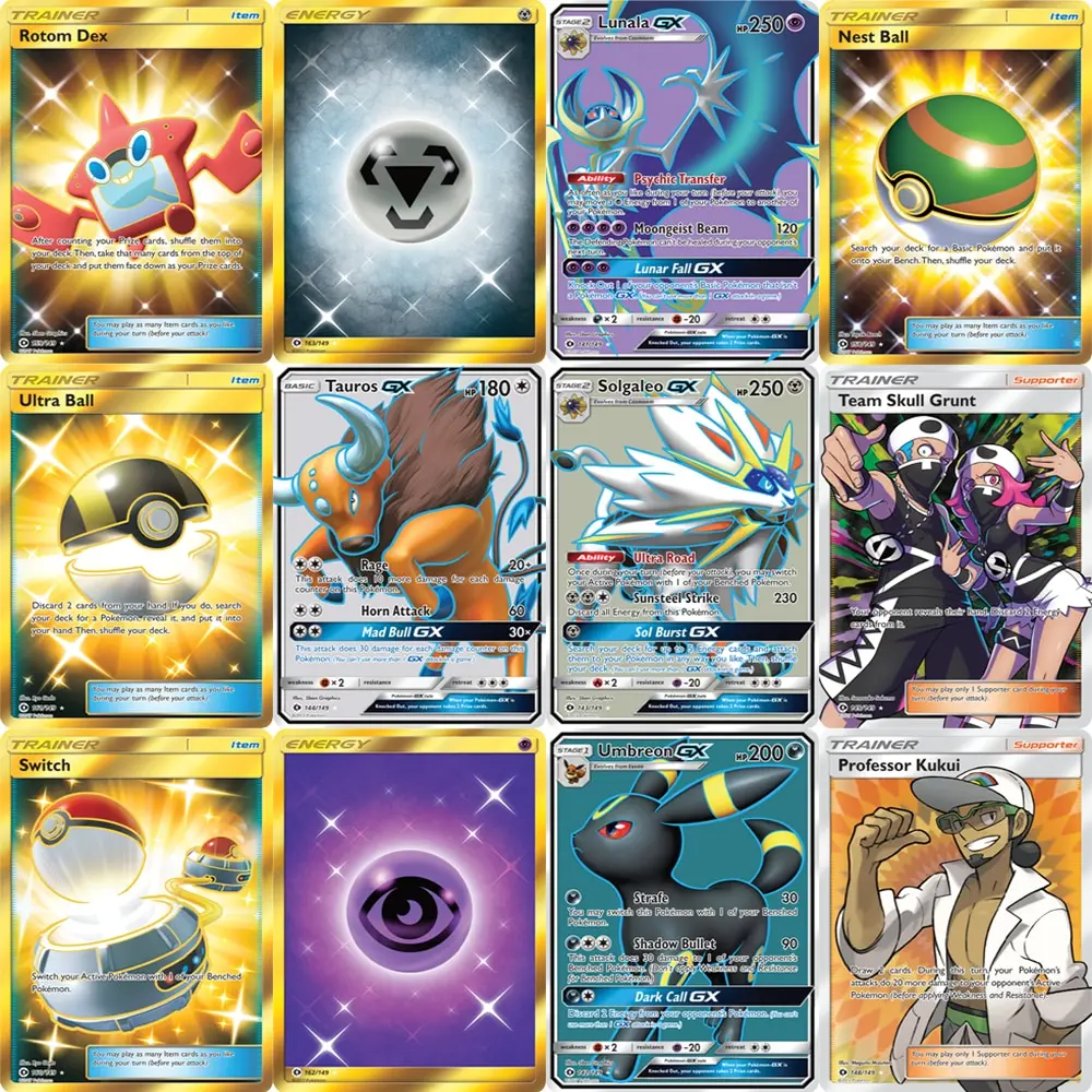 Pokemond TCG: Sun & Moon Booster Display Box (36 Packs) Pokemond Card Kids Toys Drop Shipping Wholesale