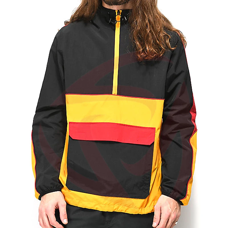 Professional Men Jackets High Quality Beautifully Custom Anorak Coaches Jackets Windbreaker Anorak Jacket By MRAH CO SPORTS