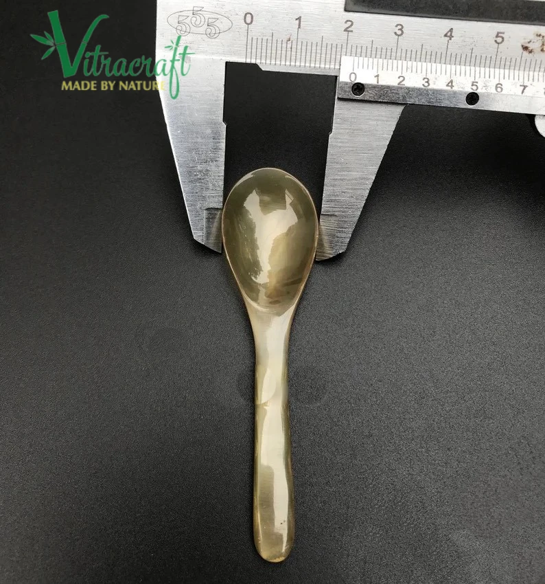 Vietnamese Craft Spoon. Premium Horn Spoon. Handmade Spoon. Buffalo Horn Spoon, Spice Spoon, Ice Cream Spoon. meaningful gift Unique gift
