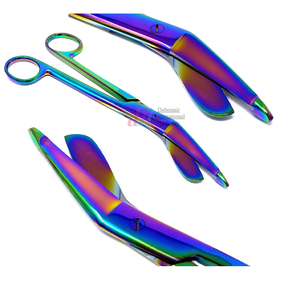 Stainless Steel Curved Medical Nursing Shears Lister Bandage Scissors Surgical Scissors Trauma Shears First Aid Scissors CE