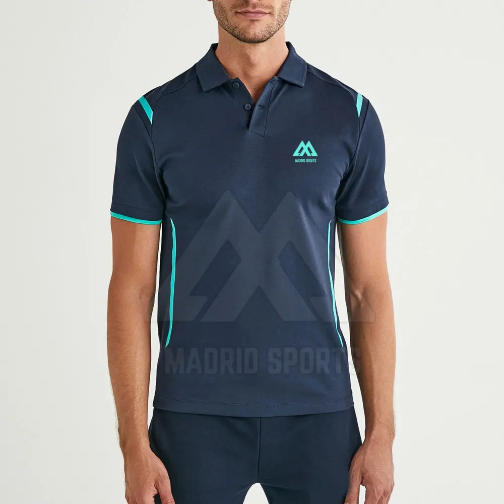 2023 Men Wholesale Polo T Shirts Short Sleeve Solid Color T Shirts Men Casual Polo T Shirts