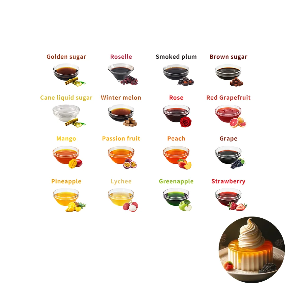 High quality Gourmet Low-Calorie Custom Flavor Syrup, Luxurious in Lattes