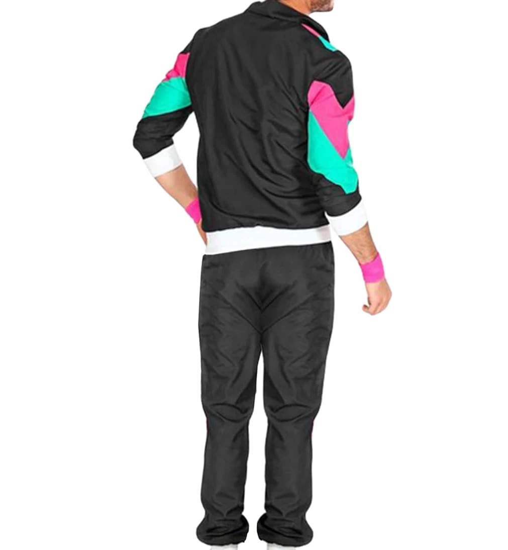 Custom Mens Clothing Plus Size Tracksuits Custom Logo Men Windbreaker Tracksuit Cycling For Men