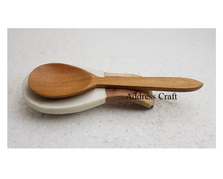 Best Quality Ceramic Spoon Rest Spoon Holder Wood And Marble Homeware Restaurant Kitchenware Kitchen Tools Spoon Rest utensils