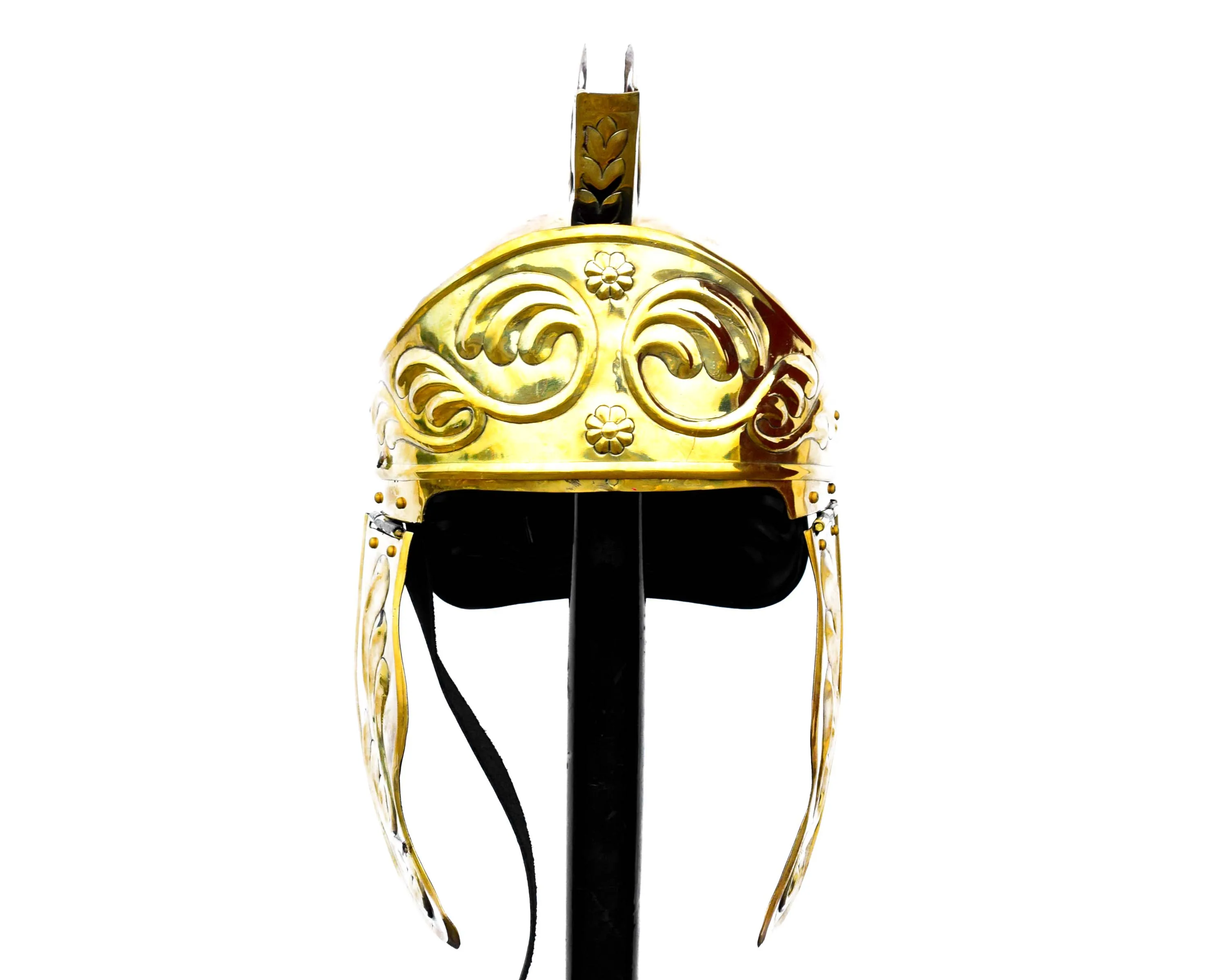 Authentic Roman Attic  Praetorian Helmet: Explore History with our Handcrafted Replica | Perfect for Reenactments and Collectors