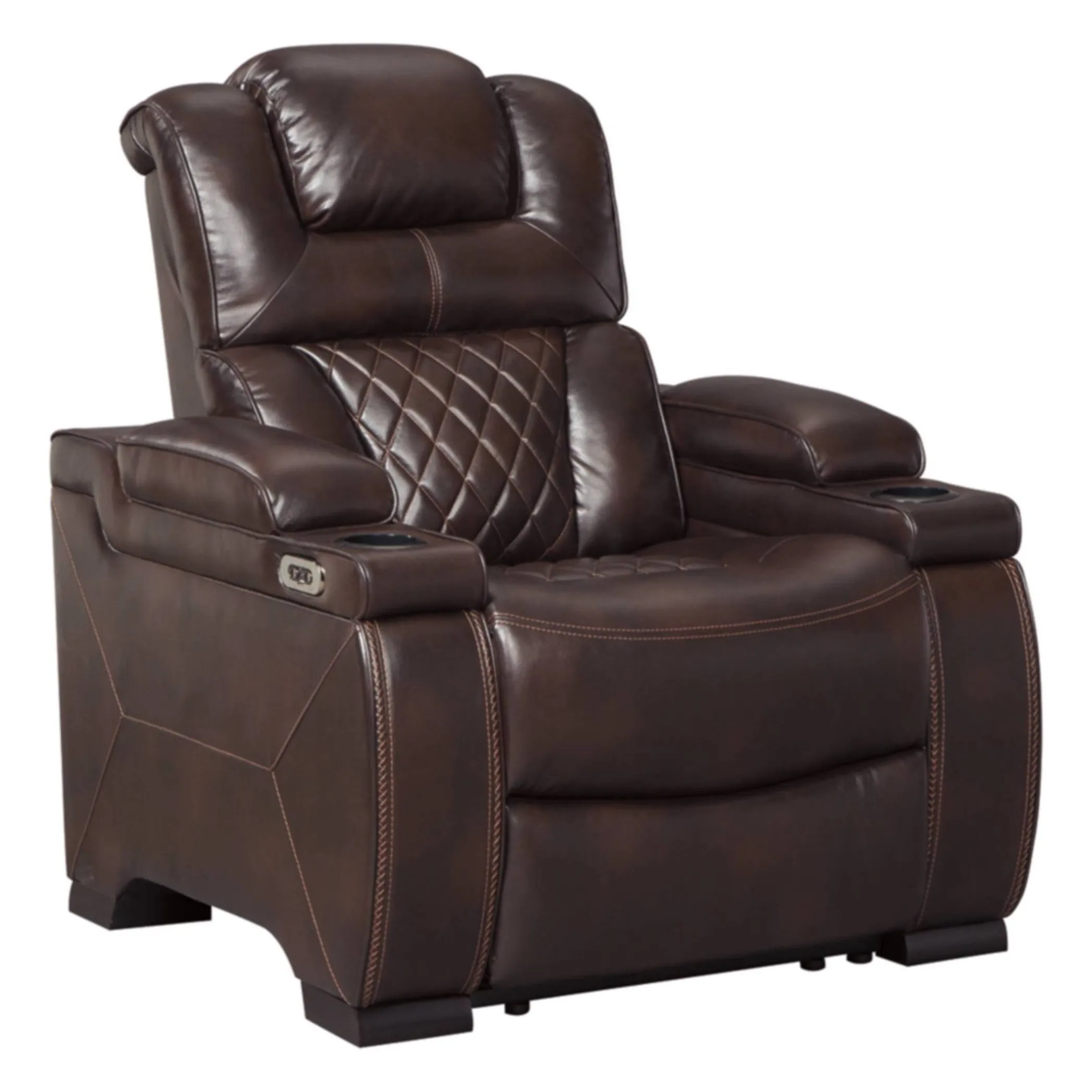 CY High quality comfortable leather power recliner home theater sofa