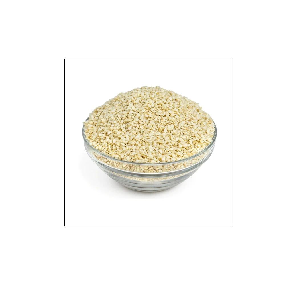 Premium Quality Natural White Hulled Sesame From India