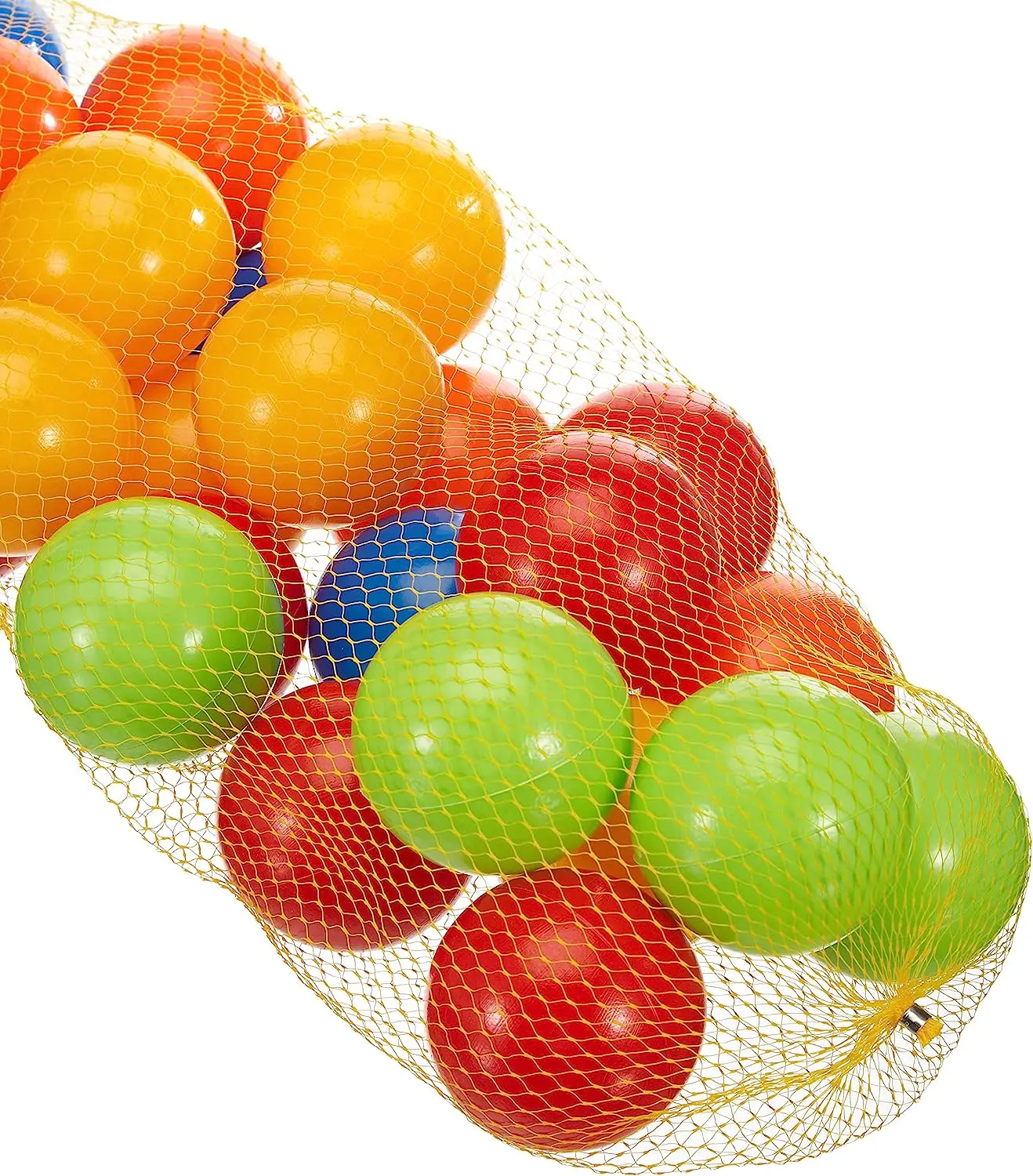 Beach and Pool Balls 28 Pieces 7 cm Game And Fun Toys in a Bag Ocean Ball Pit Indoor and Outdoor Play Plastic Various Colours