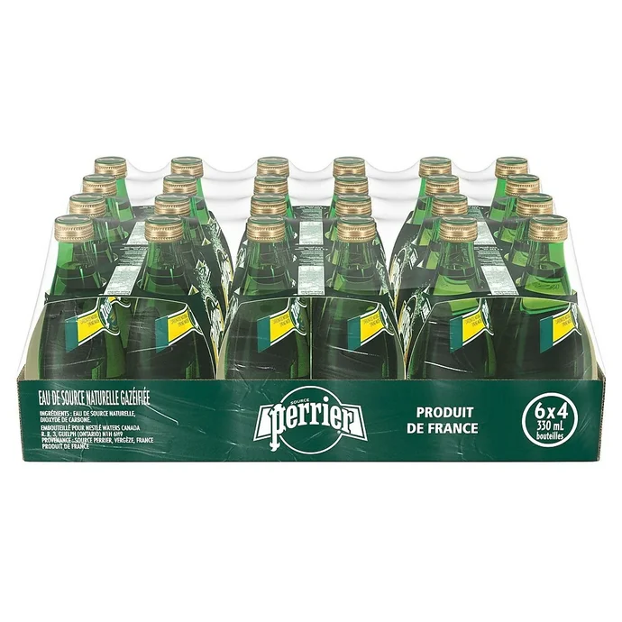 Premium Perrier Carbonated Natural Lemon Flavour Mineral Water 250ml
