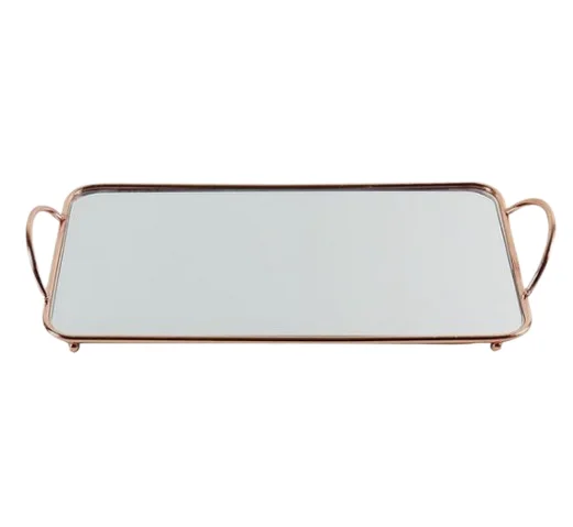 Glossy Antique Finished Serving Trays Used for Serving Delicious Food at Home and Hotel Manufacture by India