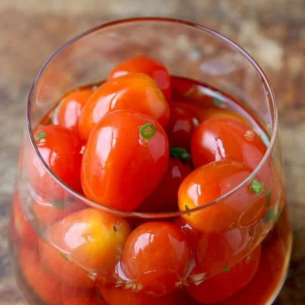 VIETNAM Pickled Tomatoes/ Pickled Whole Cherry Tomato In Vinegar With 720 Marson Jar