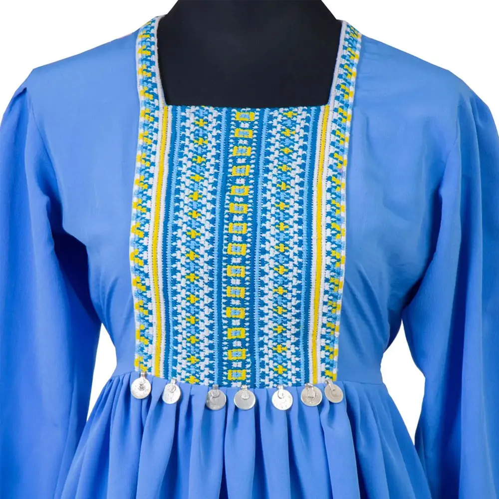 New Fashion Casual Simple embroidery design Afghani tribal dress Customized Banjara Tribal Afghani dress