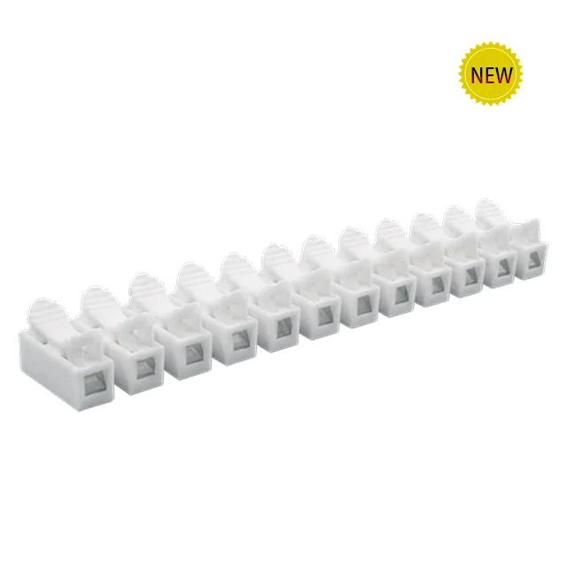 SiRON Press type Universal connecter CH-3 3-ways wire spring terminal block clip copper quick connect push in terminals