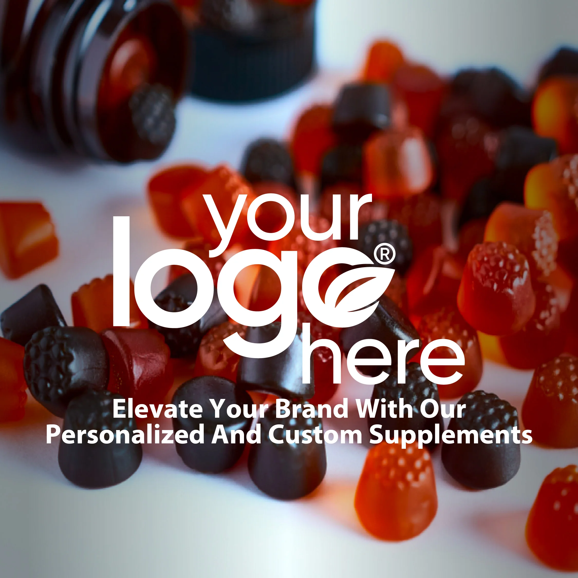 OEM/ODM Gummies с витамином биотин для волос роста кожи ногтей женщин поддержка здоровья