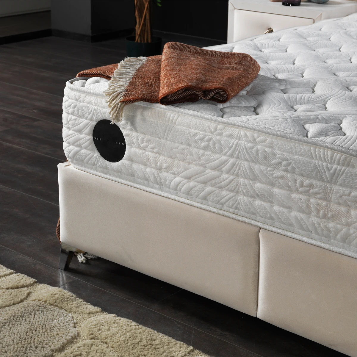 Factory Luxury Design Double Storage Space King Leather bed For Bedroom Furniture Minimalist Luxurious King Bedroom Furniture