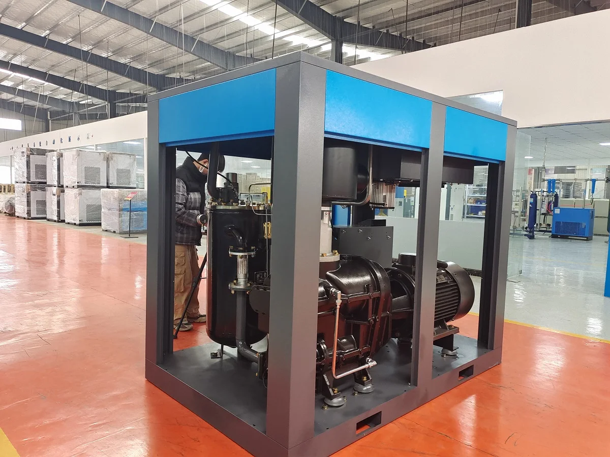 Промышленные компрессоры Airstone, 8 бар, 75 кВт, винтовой воздушный компрессор с переменной скоростью