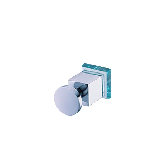Hotel Bathroom Brass Robe Hook With Chrome Plating