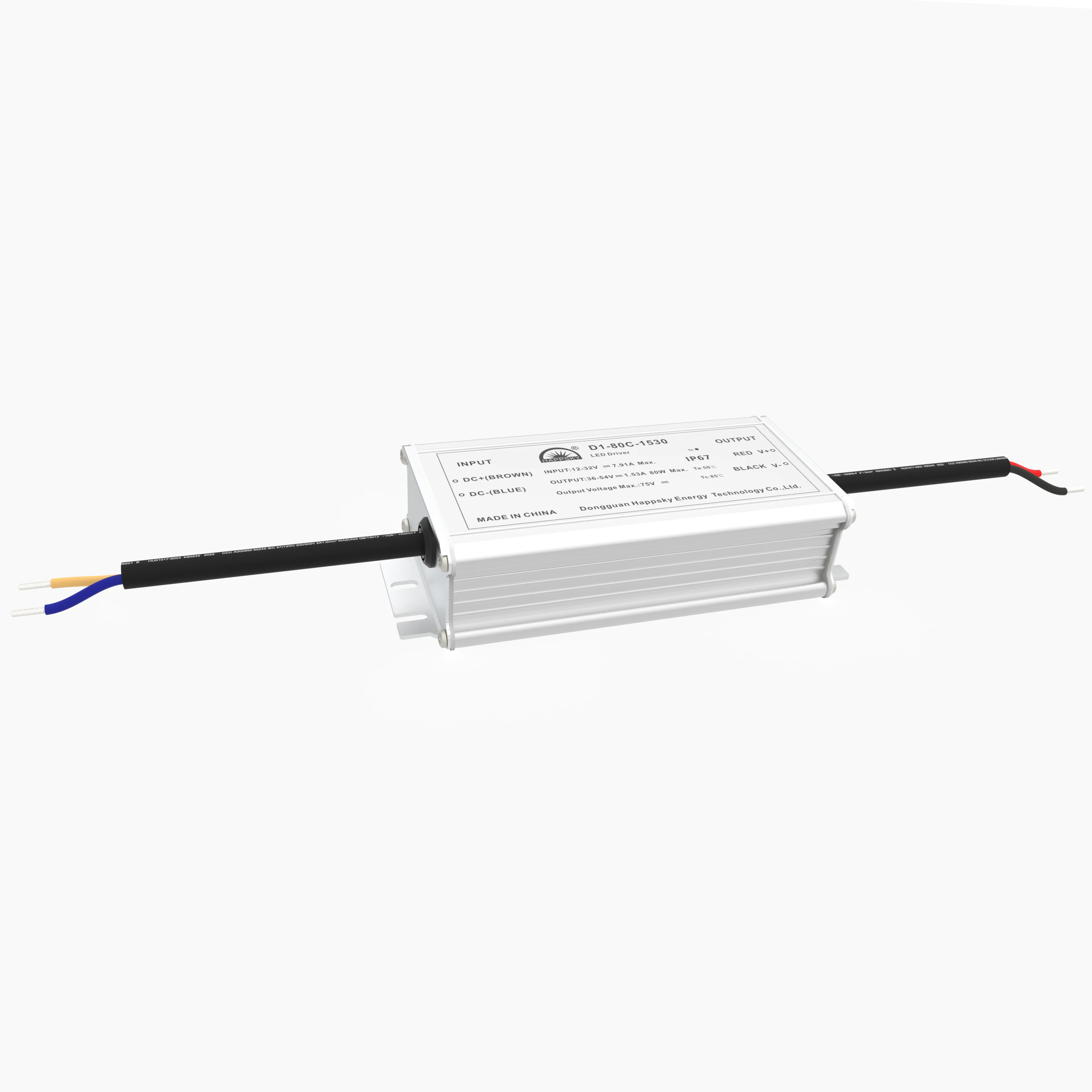 Светодиодный драйвер постоянного тока от 20 Вт до 320 Вт 12-32VDC вход IP67 Водонепроницаемый Постоянный ток входной светодиодный драйвер