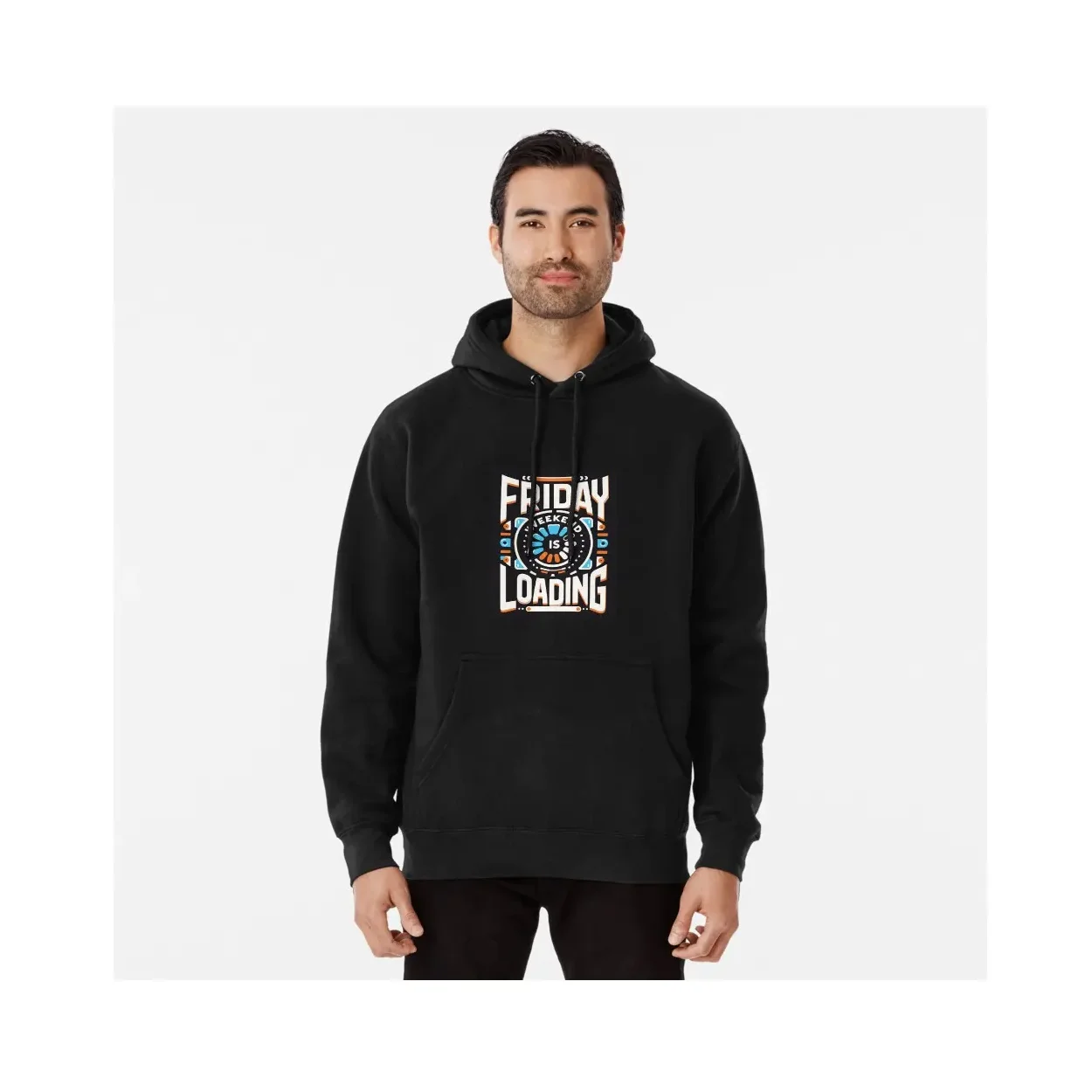 Buy High Quality T-Shirt with Friday weekend is loading Designed Printed and Customized Size Available For Sale