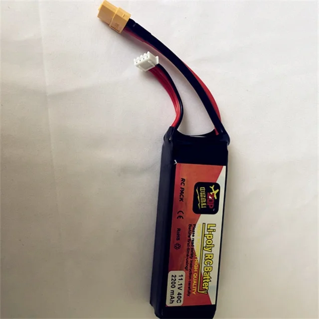11.1V 2200mAh 3S 40C FCY 2.0 LiPo Battery with EC3