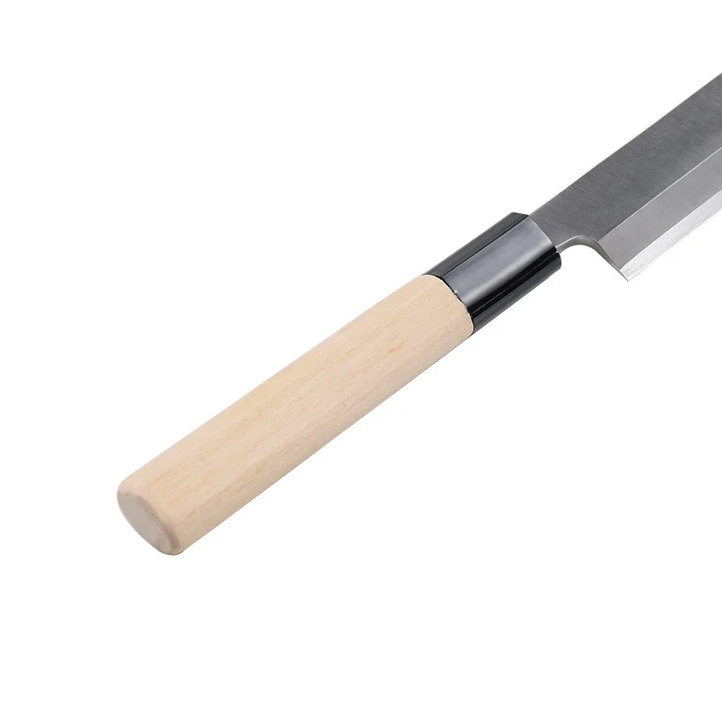 Professional 6 Inch Kitchen Deba Knife 12 Inch Stainless Steel Cuchillo De Chef Japanese Yanagiba Sushi Knife With Wood Handle