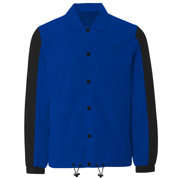 Custom Color Contrasting Quarter Zip Two Tone Hooded Anorak Windbreaker Jacket With Front Pocket