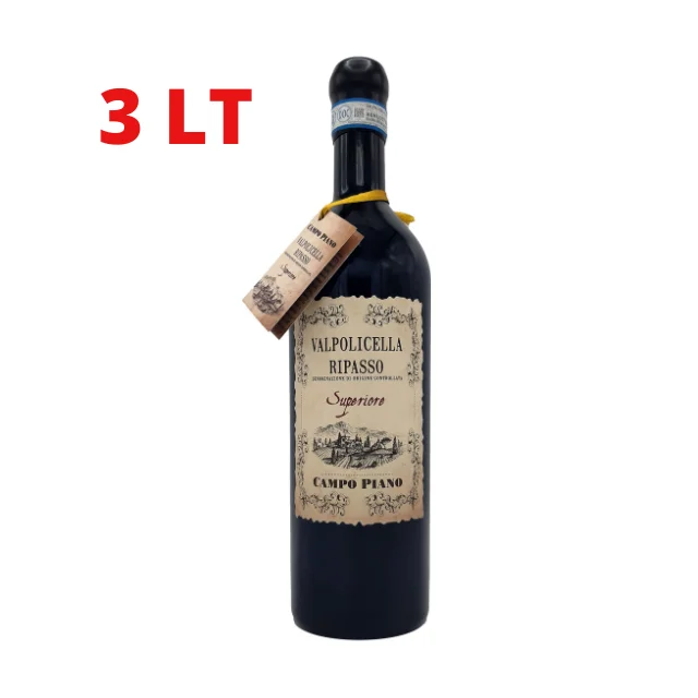 Высококачественное итальянское красное вино Valpolicella Ripasso Superiore DOC Campo Piano 3 LT Premium продукт