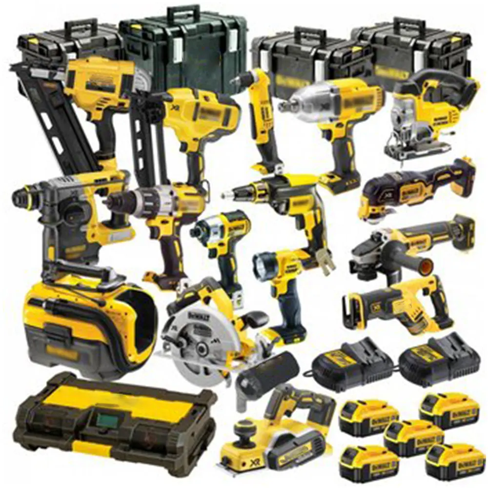 Famous New Sets DeWalts_20-v Max 15-Pieces Lithium Ion Cordless Combos Kits