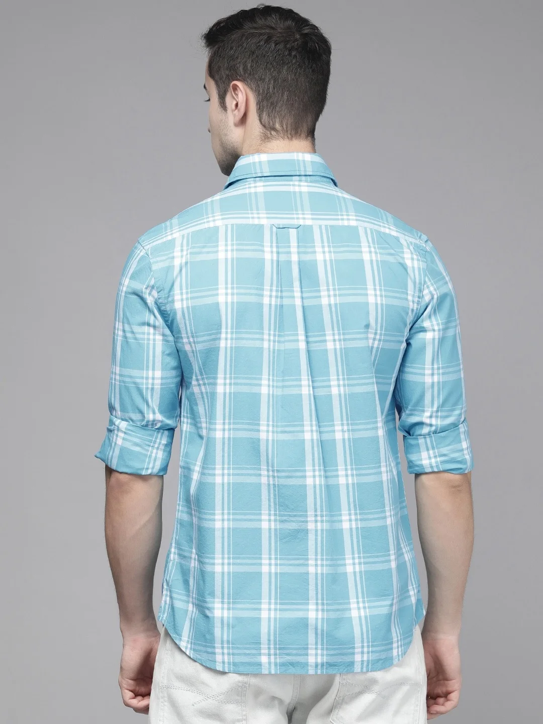 2022 high quality long sleeve heavy weight flannel shirts men cotton casual plaid shirt Pakistan  manufacturer