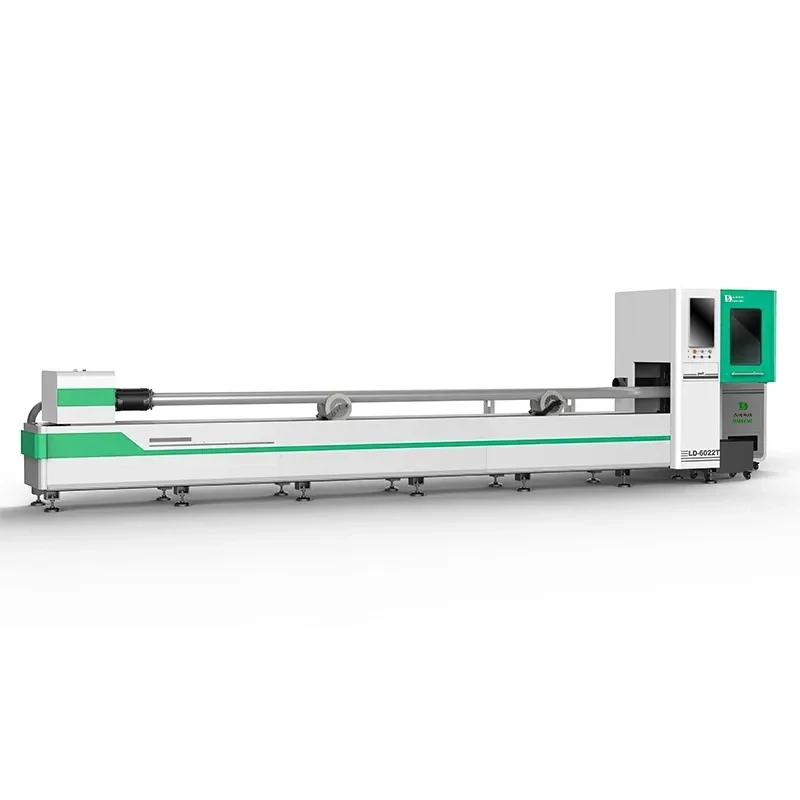 2KW 3KW tube laser cutting machine cypcut 3000 control system water cooling Low-Cost fiber laser cutting machine supports AI