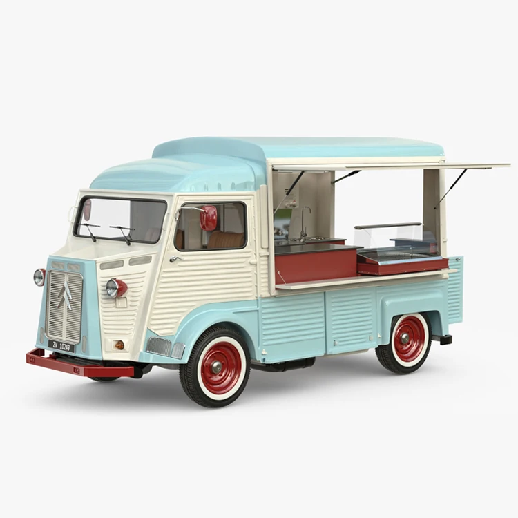 Standard Best Quality Fast Food Truck Food carts mobile trailers catering trucks