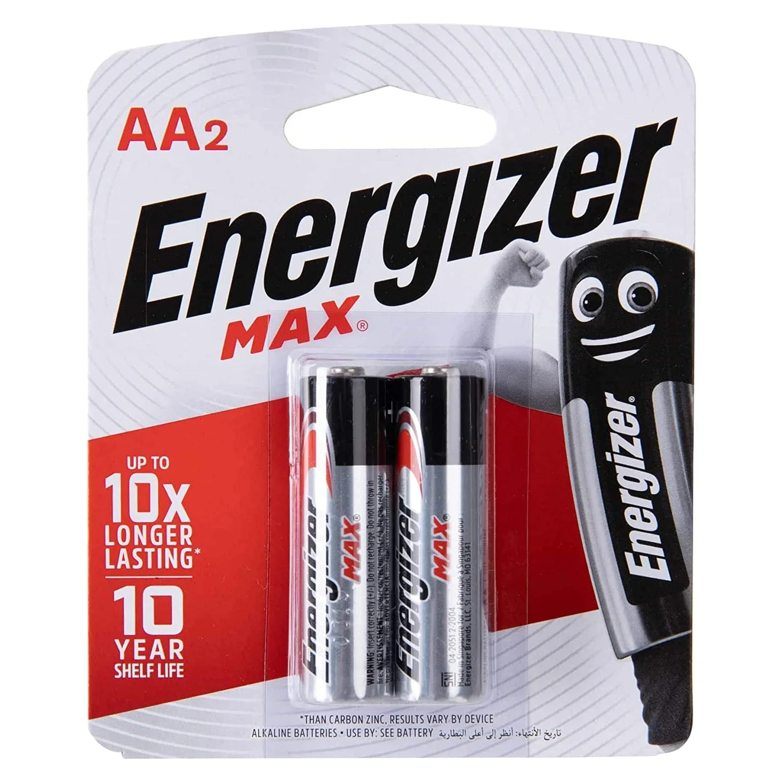 Genuine Energizer L91 Battery AA 1.5V 2500mA/4000mA 3600mAh LiFeS2 Cylindrical Primary Lithium Battery
