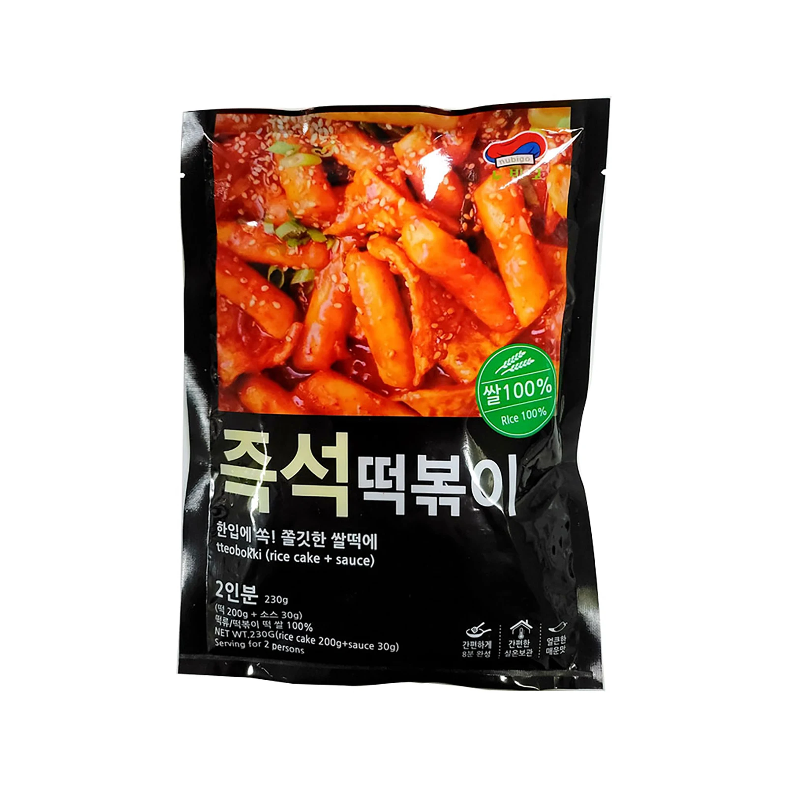 Nubigo Tteobokki Rice Cake Instant Hot Spicy Sweet Delicious
