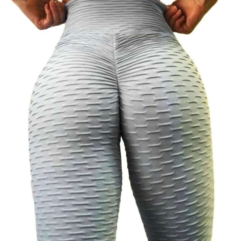 2022 New ECO Girls Fitness Sport Leggings Tights Pants Custom Logo Push Up Yoga Pants With Pocket