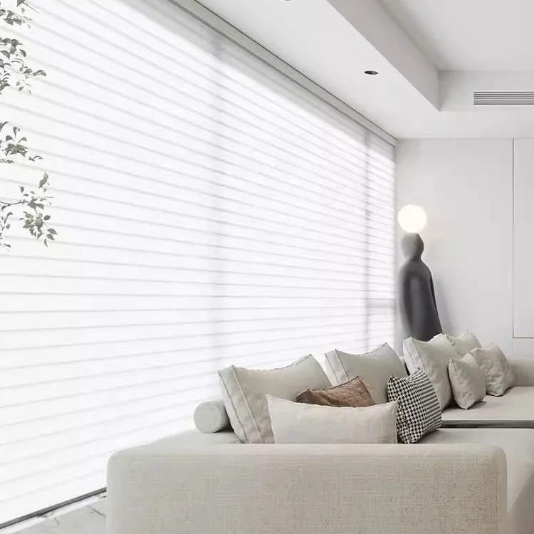High End China Factory Shangri-la Shades Manual/Motorized Shangri-la Blinds Shade Shutter