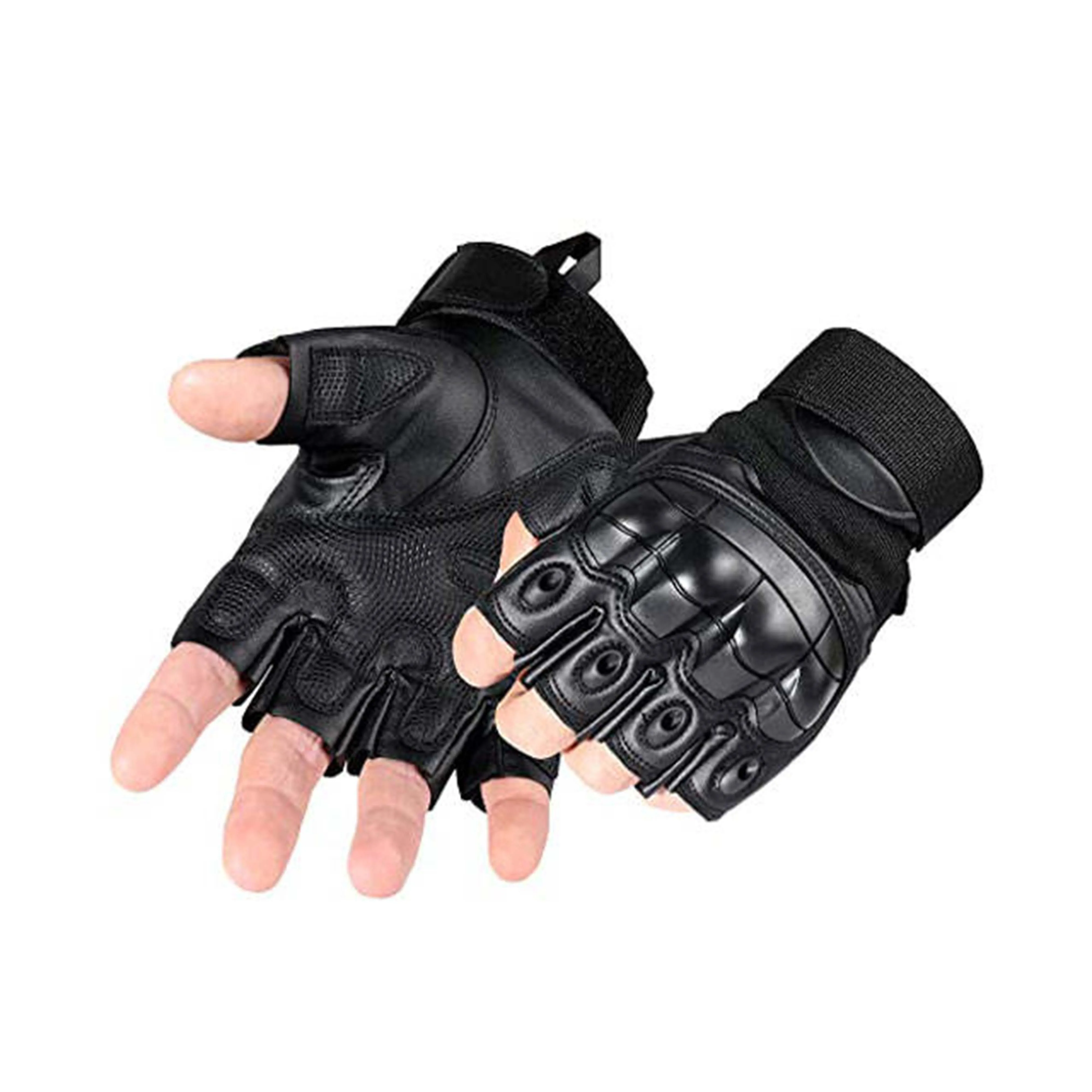 Cotton Direct Factory Leather Tactical Gloves Safety Mechanical Protection Work Tactical Gloves
