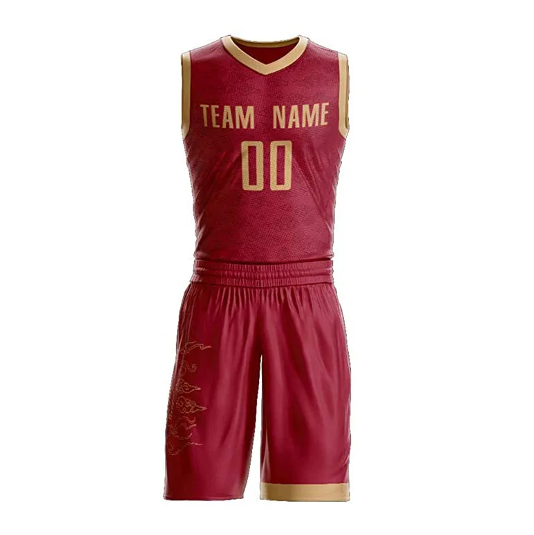 2024 OEM Customized Top Design High Quality Latest Design Custom Youth Uniforms Wholesale Basketball Uniforms in customized logo