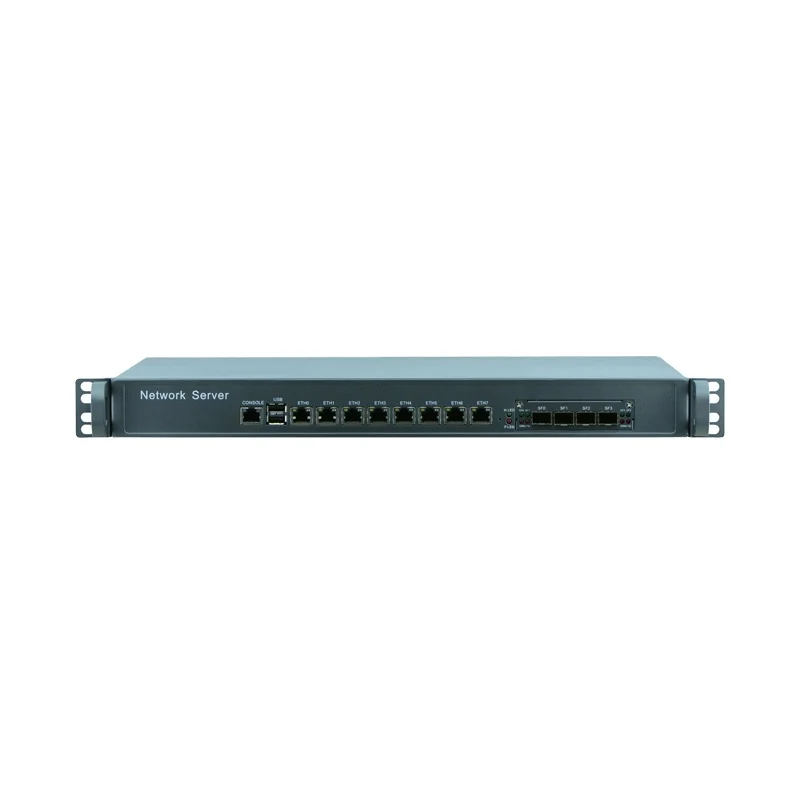 4X10G SFP 8 ethernet network appliance core I5 I7 6th,7th Firewall Server 8 lans pfsense firewall router / network Server
