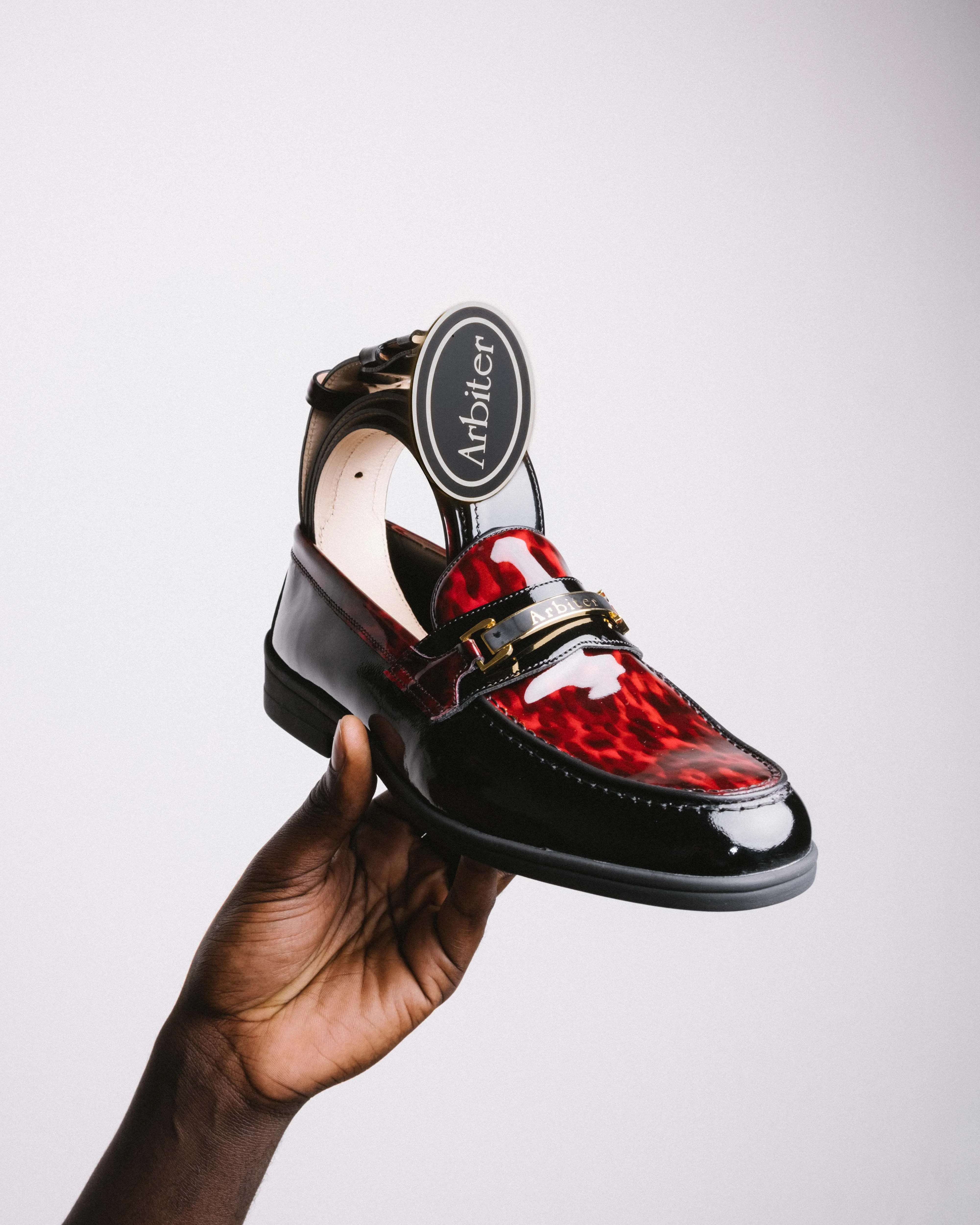 Luxury design and Trendy Black Patent Loafers Lightweight Walking Style Shoes with Rubber Sole handmade in Italy