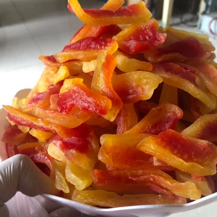 TW6 Dehydrated Dried Papaya Dices Soft Dried Papaya 0084971886886