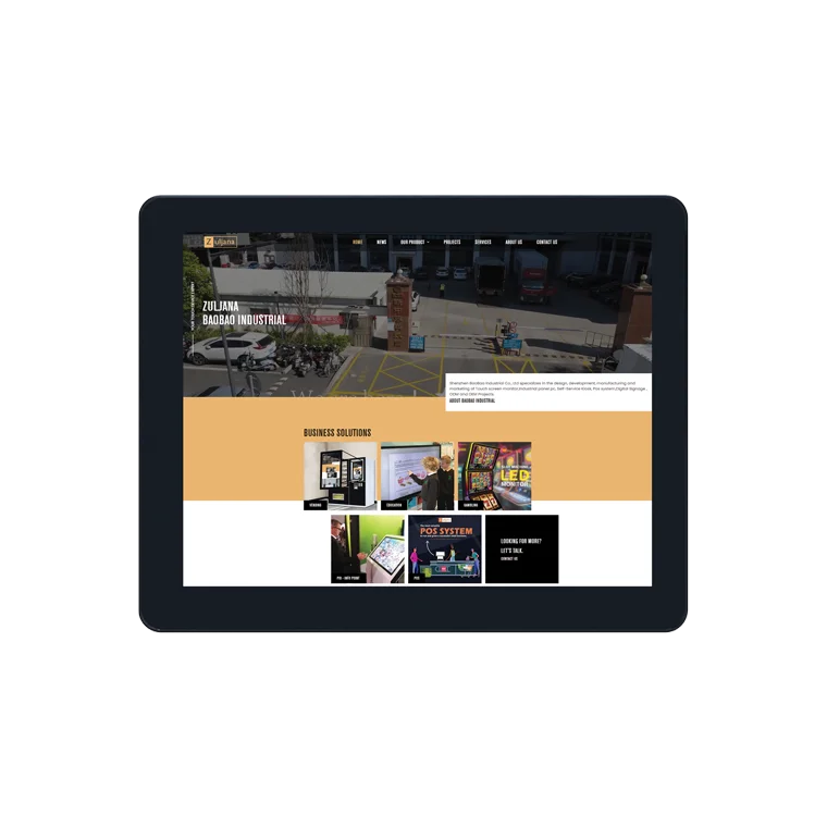 Industrial Panel PC 10 inch Waterproof IP65 Panel Mount All in One Panel PC