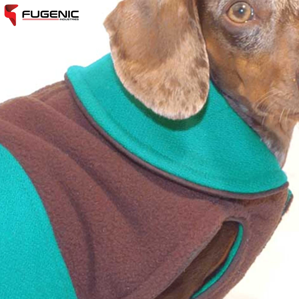 Dachshund Coats In Solid Color Thickened Warm Pet Coat With Soft Fabric Dachshund Clothes BY Fugenic Industries