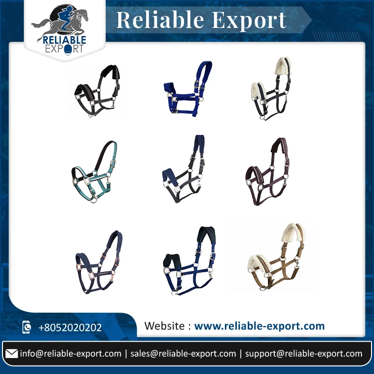 Оптовая продажа высококачественные полипропиленовые конные повозки нейлоновые кожаные уздечки в западном стиле лучшие продажи аксессуары для конного спорта